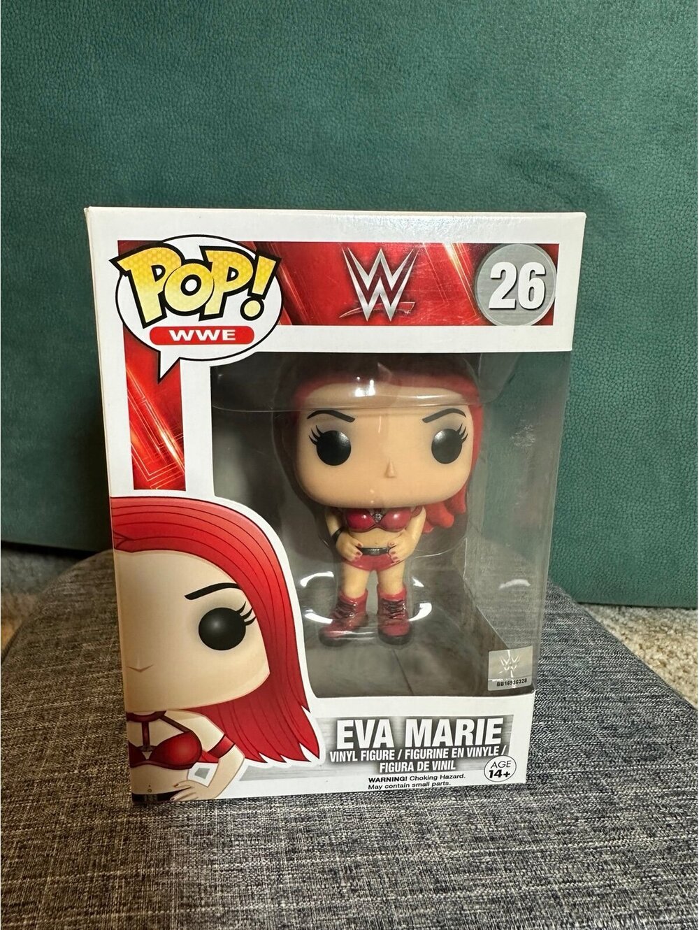 Funko Pop-Eva Marie-WWE number 26. Sealed box